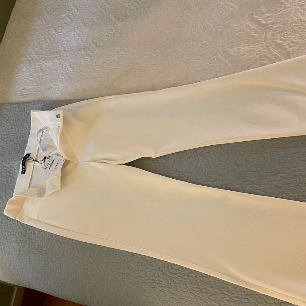 NWT White Zara pants